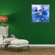 thumbnail image 5 of Cuadros Decorativos Kit de pintura de diamante flor azul pájaro forma especial parcial taladro DIY pared artes DQrwqpou Nuevos Originales, 5 of 9