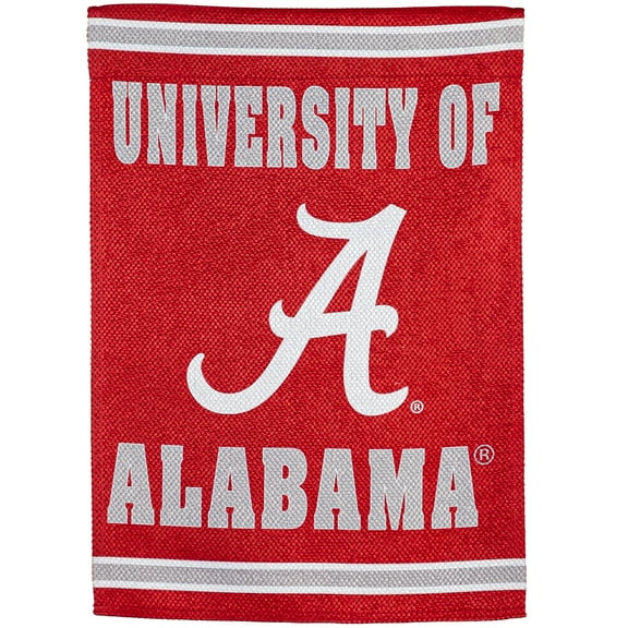 Alabama Crimson Tide 28" x 44" Double-Sided Embossed Suede House Flag