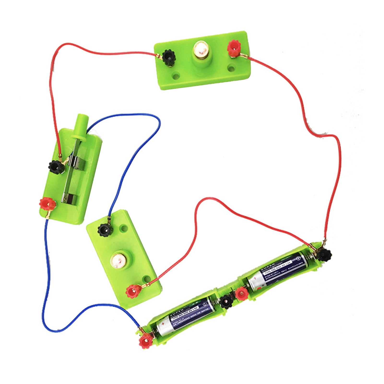 Kids Basic Physics Educational Toys Circuit Electricity Experiment