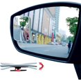 thumbnail image 1 of 2 Pack Adjustable Blind Spot Mirror, 360 Degree Wide Angle Rear View Car Side Mirror For All Universal Vehicles, With Adhesive, 1 of 5
