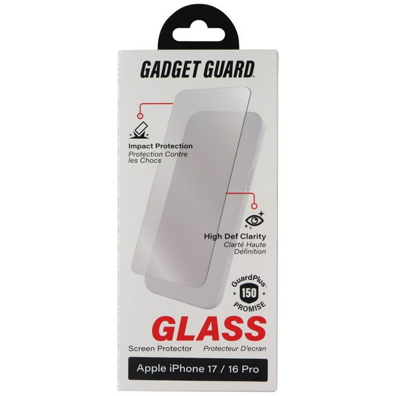 Gadget Guard Glass Screen Protector for Apple iPhone 17 / 16 Pro