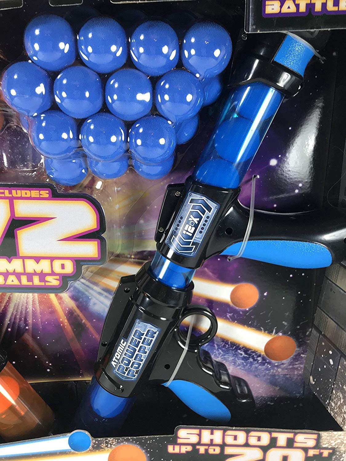 Hog Wild Atmoic Power Popper 2X Battle Pack Orange/Blue