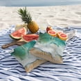 thumbnail image 5 of Outdoor Pillow Cover Ocean Beach Set of 2 Waterproof Throw Pillowcases Wave Sand Green Decorative Patio Furniture Pillows for Couch Garden Indoor & Outdoor Use, 5 of 9