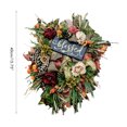 thumbnail image 2 of Coronas Navideñas Para La Puerta Delantera Granja Corona De Otoño Decoraciones Colgantes Para La Puerta Delantera Coronas De Otoño De Acción De Gracias Sweethay HA038097-00, 2 of 6