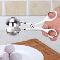 thumbnail image 2 of Stainless Steel Meatball Tongs Fish Ball Rice Ball Making Mold Shape Tool Kitchen Accessories Kitchen Gadgets, 2 of 5