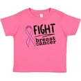 thumbnail image 3 of Inktastic Fight Breast Cancer Pink Ribbon Boys or Girls Baby T-Shirt, 3 of 5