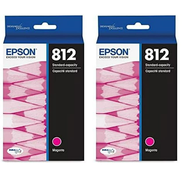 Cartucho de tinta Epson T812 DuraBrite Ultra Magenta (T812320-S)