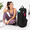 Pure Black, variant on Expandable Yoga Mat Bag, Adjustable, Cool Grey, Fits Mats Up To 32 Inches