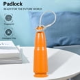 thumbnail image 2 of Mini Fingerprint Padlock Door Lock Smart Padlock Cabinet Lock Anti-theft Lock Gym Luggage Padlock Waterproof Finger Print Locks, 2 of 6