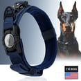 thumbnail image 1 of AirTag Dog Collar w/ Tactical Handle, 1 of 10