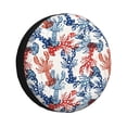 thumbnail image 1 of Balery Red Lobster Cubiertas para Neumáticos - Protector Resistente para Neumáticos de Camioneta, SUV, Remolque, Camper y RV-17 inch, 1 of 6