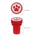 thumbnail image 2 of WHAMVOX 12pcs Cartoon Theme Stamp Paw Stamp Paw Print Stamps Plastic Dog Paw Stamps Stamps Party Favors For Kids Dog Stamp Fun Stamps Dog Paw Stamp, 2 of 8