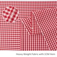 thumbnail image 5 of Rectangle Checkered Tablecloth Waterproof Spillproof Wrinkle Resistant Buffalo Plaid Heavy Weight Table Cloth Gingham Table Cover for Outdoor and Indoor Use, 52 x 70 Inch Grey and White, 5 of 6