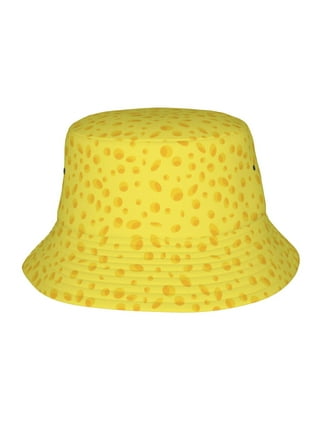 SANWOOD Bucket Hat Orange,Unisex Cotton Fisherman Hat Solid Color Beach  Outdoor Sunshade Hip Hop Basin Cap 