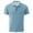 Light Blue, variant on Sopiago Men's Golf Shirts Muscle V Neck Polo Shirts Slim Fit Short Long Sleeve Cotton Golf T-Shirts Ribbed Knit Soft Tees Light Blue,XXXL