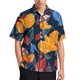 thumbnail image 3 of Camisas hawaianas con estampado 3D de pájaros, flamencos y loros para hombre, camisa de playa para vacaciones, blusa de solapa de manga corta a la moda, ropa de calle, 3 of 5