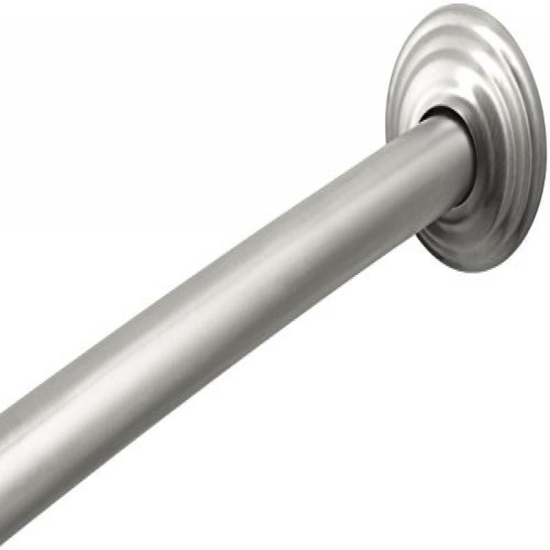 Kohler 9349BS Expanse Curved Shower Rod Traditional design, Brushed