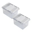 thumbnail image 1 of Under Table Drawer Organizer | Desk Drawer Pencil Holder | Slide Out Makeup Organizer Self Adhesive Stationery Organizer Desk Drawer Organizer Pencil Holder Attachment For Under, 1 of 9