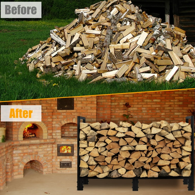 Outdoor 4ft Outdoor With Waterproof Cover Heavy Duty Log