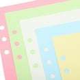 Qugx 50 Sheets of Notebook Refill Paper Refill Paper Binder Inserts