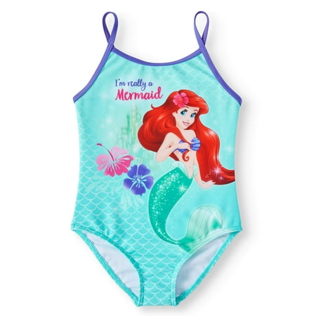 Little Mermaid Ariel One Piece (Little Girls)