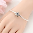 thumbnail image 2 of MULA European 925 Sterling Silver Butterfly Clasp Snake Bracelet for Charms Women Jewelry, 2 of 6
