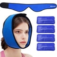 thumbnail image 1 of Wisdom Tooth Ice Pack, Face Cold Pack, Cold and Heat Pack for Toothache / Facial Surgery / Jaw Discomfort, Four Gel Ice Packs, Reusable, 1 of 5