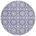 thumbnail image 2 of Addison Rugs Chantille Indoor/Outdoor Transitional Spiral Lilac Washable Round Rug, 8' x 8', 2 of 6