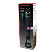 Honeywell 40 Black Quiet Set Oscillating Tower Fan, 30ft Air Circulation Power, 8 Speed, Auto off Timer, HYF290B