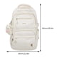 thumbnail image 3 of Mochila Durable Nylon Estudiantes Mochila Alta capacidad Color sólido Ocio diario, 3 of 8