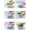 thumbnail image 2 of Kitchen Salad Spinner-Manual Lettuce Spinner with Secure Lid Lock & Handle - Easy to Use Salad Spinners with Bowl, 2 of 6