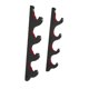 thumbnail image 3 of Percha de béisbol de pared con acabado flocado para coleccionistas, multiusos 4 niveles, 3 of 9