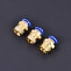 thumbnail image 5 of 25 uds G1/4 conector neumático, conector macho adaptador de acoplamientos rápidos de aire de empuje rápido pc6-02 G1/4, 5 of 5