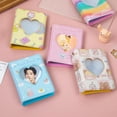 thumbnail image 5 of LLC Pink Kpop 3 Inch Mini Photo Album with Hollow Heart Shaped Card Holder and 40 Pockets, 5 of 5