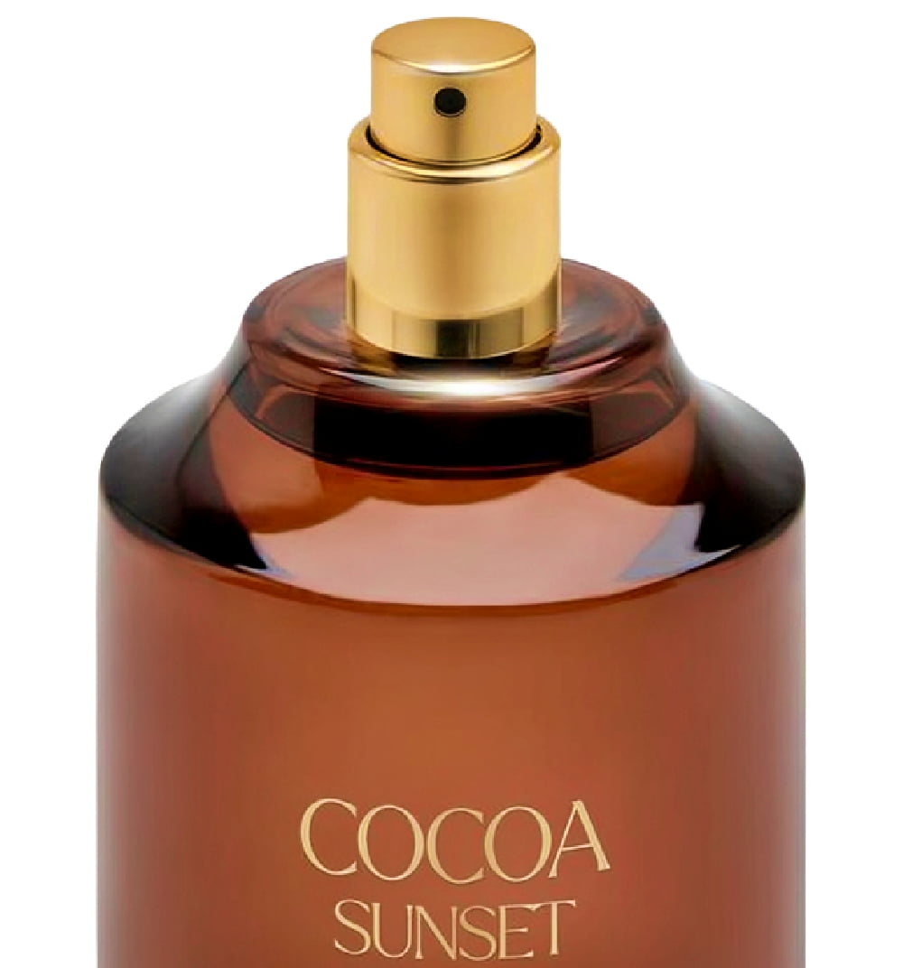 Zara Cocoa Sunset Perfume for Women Rich Indulgent Fragrance with Milk Chocolate Vanilla Whipped Cream Passion Fruit Peach and Creamy Sweet Notes Eau de Parfum 100ml (3.4 fl oz.)