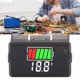 thumbnail image 5 of Monitor De Batería Digital Medidor De Voltaje LED Para Automóvil, RV, Barco, Motocicleta Con Pantalla Retroiluminada, Alarma, Memoria De Apagado, Adecuado Para Batería De Litio, 5 of 7