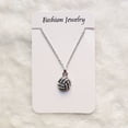 thumbnail image 7 of SmartBy Unisex Rhinestone Basketball Rugby Soccer Pendant Chain Necklace Jewelry Gift, 7 of 7