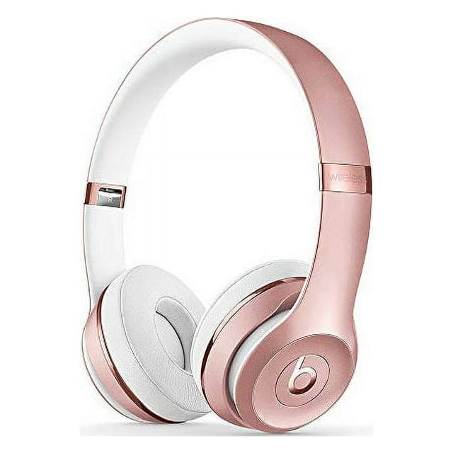 Beats Solo3 Wireless On-Ear Headphones - Rose Gold (Latest Model)