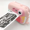 thumbnail image 5 of Instant Camera for Kids, Mini Thermal Printing Camera, No Ink Required, 48MP Camera,1080P HD Video, 32G TF Card, 3 Print Paper, 2.4 Inch Color Screen, Cute Animal Cartoon Design, 5 of 11