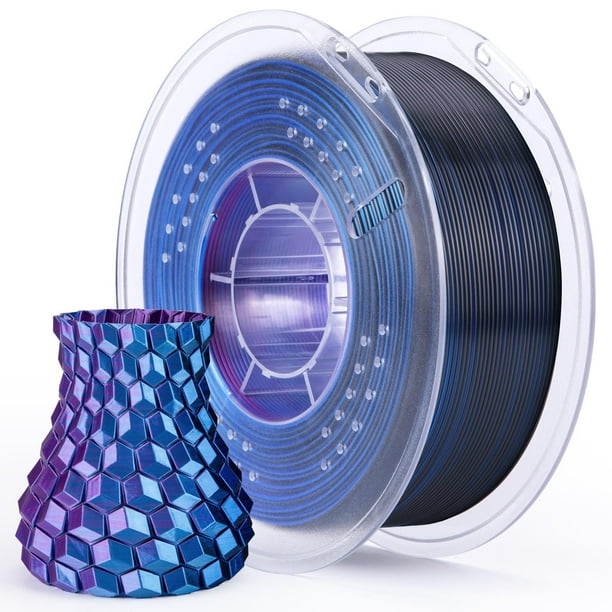 Filamento para impresora 3D ELEGOO Silk PLA de triple color, 1,75 mm