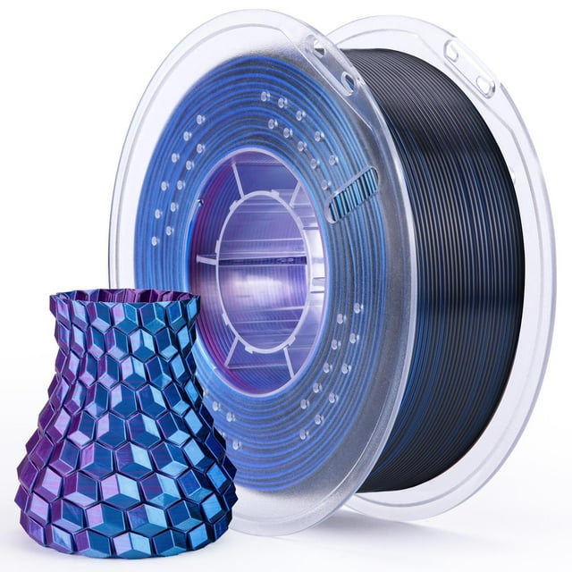 Filamento para impresora 3D ELEGOO Silk PLA de triple color, 1,75 mm