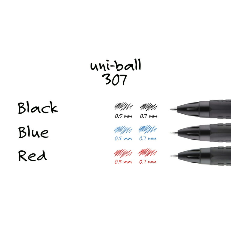 Uniball Signo 307 Gel Pen in White – Poi & Hun