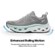 thumbnail image 4 of Zapatillas Deportivas para Hombre NORTIV 8 SNWS247M Gris para Caminar, 4 of 8