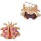 thumbnail image 3 of Broche de Mariquita, 6 Piezas Broche de Insectos, Broche de Animal, Broche de Mujer para Banquetes, Fiestas, Bodas, Vestidos, Decoraciones, Regalos de Navidad (6 Colores), 3 of 5