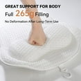 thumbnail image 6 of Bath Pillow, Neck and Back Support, Strong Suction Cups, 6 of 7