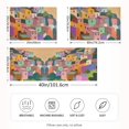 thumbnail image 2 of Yayeee Pillowcase Standard Size Set of 2 Satin Wrinkle Resistant Pillow Case, Purple Cityscape Painting, 2 of 8