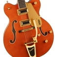 thumbnail image 4 of Gretsch G5422TG Electromatic Classic Hollow Body Double-Cut Bigsby Gold Hardware Electric Guitar, Orange Stain, 4 of 7