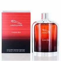 Jaguar Classic Red Eau de Toilette for Men 3.4oz Spray Bottle