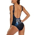 thumbnail image 3 of Apex Legends Womens Bathing Suits One Piece Swimsuits Cute Bikini Printed Swimwear Cover Up Dress L, 3 of 7