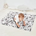 thumbnail image 2 of White Cow Milk Cow Pattern Blanket,Comfortable Soft Flannel Throw Blanket,All Season,Warm Lightweight Blankets for Sofa Bed Couch Living Room Chair,30"x40", 2 of 4